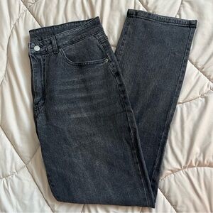 Gap Women’s Dark Gray Original Fit Straight Leg Jeans